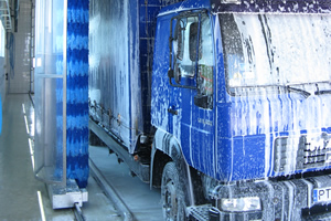Automatyczne myjnie samochodów ciężarowych, autobusów, trojlebusów
